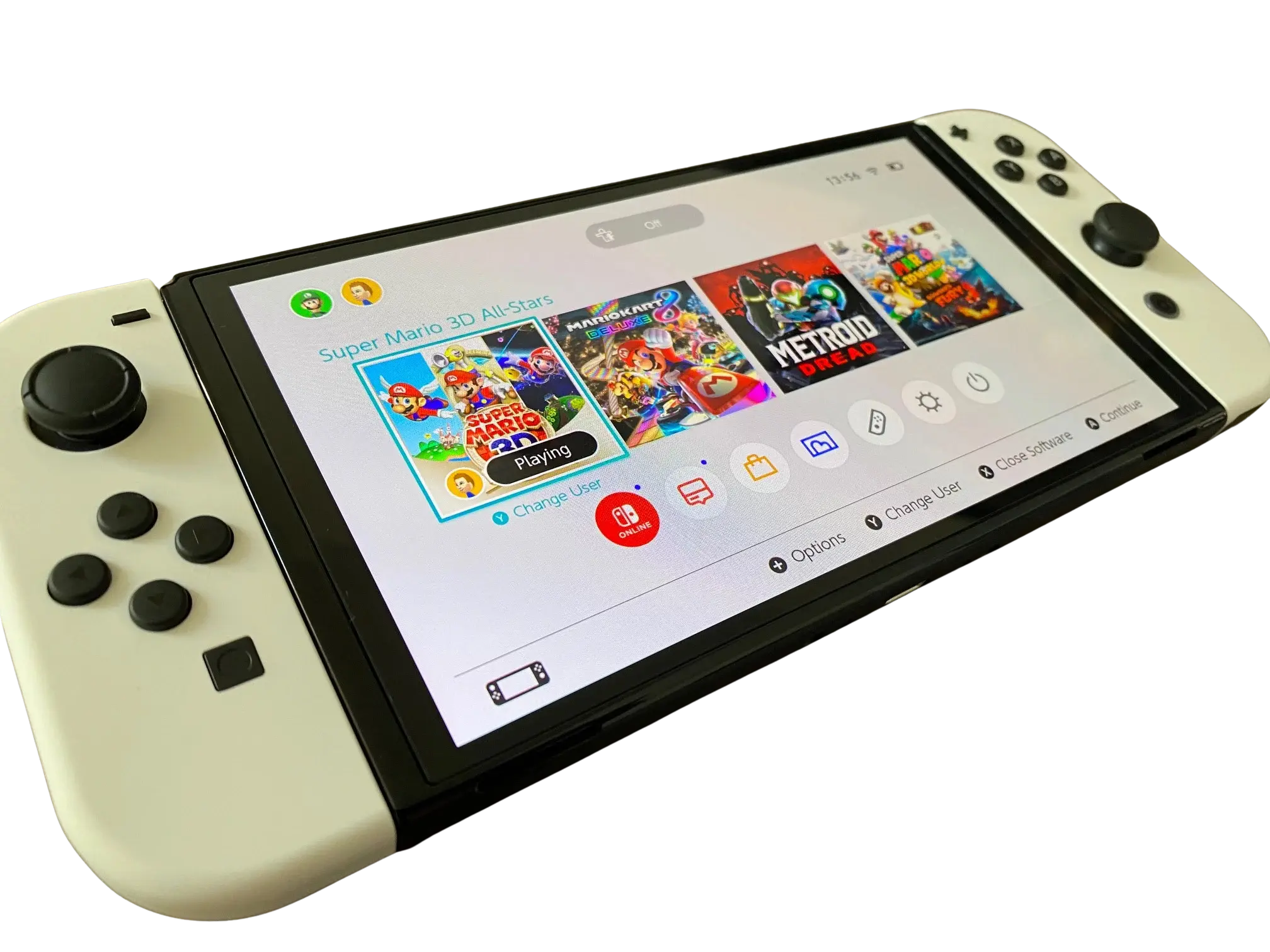 Nintendo Switch OLED – تجربة لعب محمولة بشاشة OLED مذهلة
